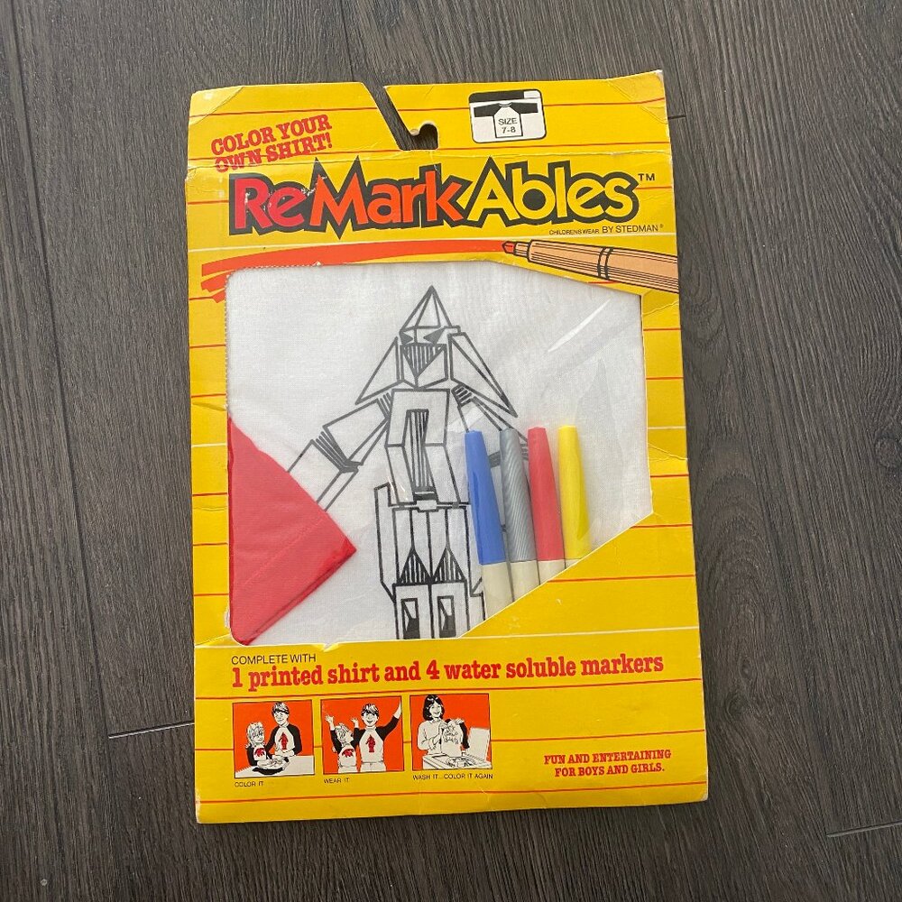New ReMarkAbles Stedman Shirt And Markers Kit t-shirt ROBOT